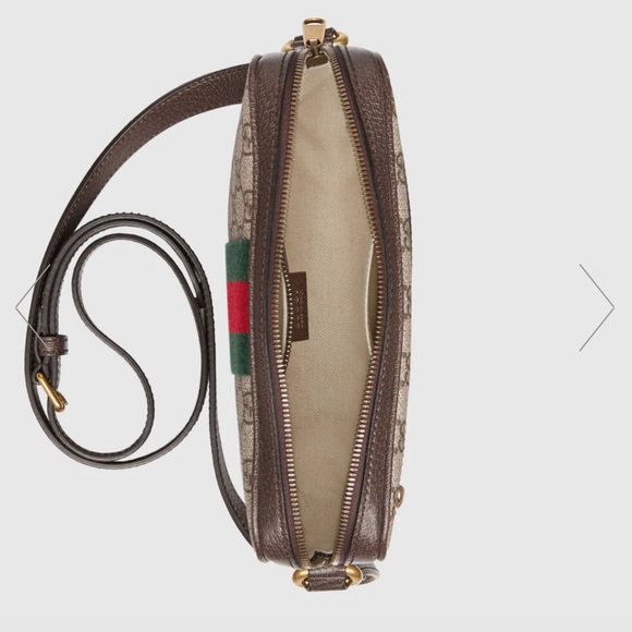 NEW 💯AUTHENTIC Gucci OPHIDIA GG SMALL MESSENGER BAG🤎❤️💚 - Picture 15 of 15